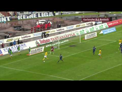 Karlsruher SC - FC Hansa Rostock 1:1 11.05.2013 Aufstiegsspiel Highlights HD