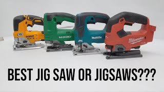 4 Top Cordless JigSaws | Milwaukee VS HiKoki VS Makita VS De