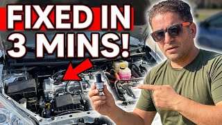 Prius C Check Engine Light? Replace PCV in 3 Minutes