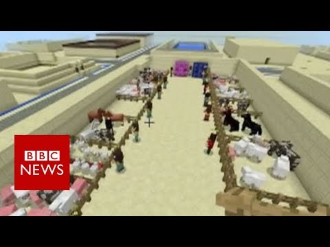 School uses Minecraft to teach history - BBC News