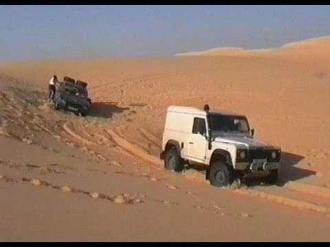 Traversée de l' erg de Bilma en Peugeot 505 en janvier 1999