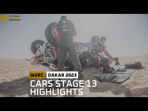Cars Top moments - Stage 13 - #Dakar2023 - #W2RC