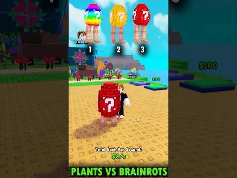 Plants Vs Brainrots - Godly lucky egg, secret lucky egg, meme lucky egg opening