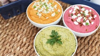 Hummus | 3 Delicious Ways by The Domestic Geek