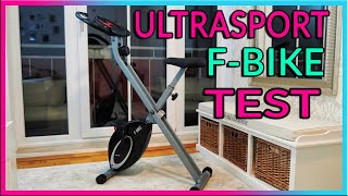 Ultrasport F-Bike - Das platzsparende Fitnessbike für zuhause