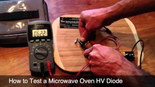 How to Test a Microwave Oven High-Voltage Rectifier