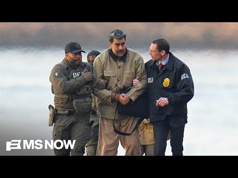 Ousted Venezuelan President Nicolás Maduro in New York court today