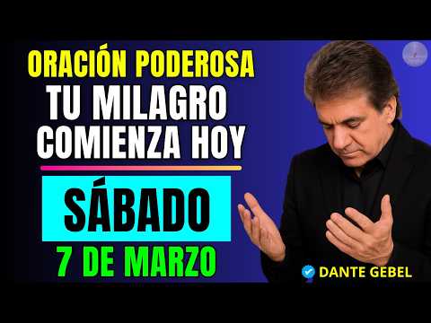 ORACIÓN PODEROSA DE LA MAÑANA | Gracias Señor Por No Soltarme Jamás | Dante Gebel 2026