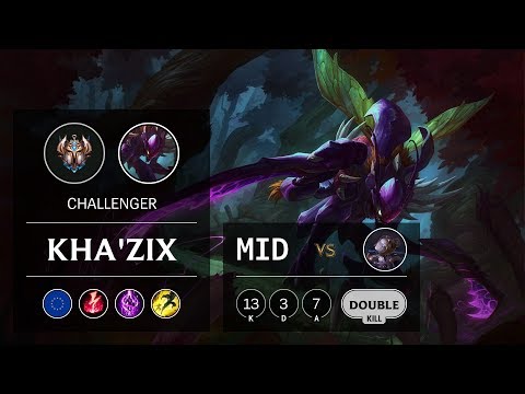 Kha'Zix Mid vs Orianna - EUW Challenger Patch 9.19