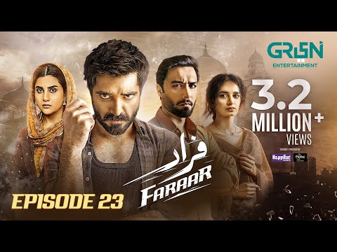 Faraar Episode 23 (Subtitles) 20th April 2025 - Hamza Ali Abbasi - Ahmed Ali Akbar - Sohai Ali Abro