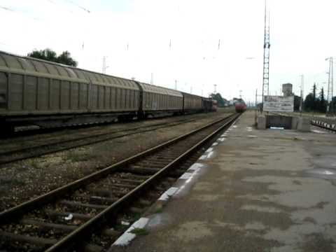 BDZ 44 + Passenger Train