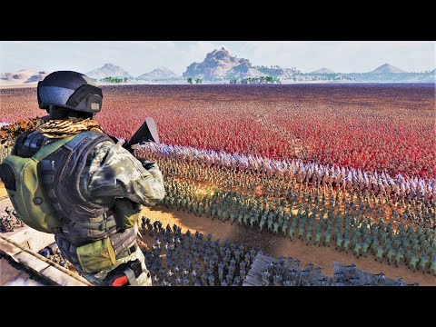4,000,000 ZOMBIES ATTACK TOWN DEFENDED BY JEDI KNIGHTS & U.S SPECIAL FORCES - UEBS 2