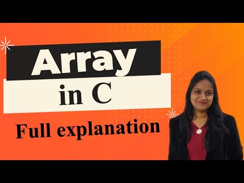 Arrays in c | What is array?