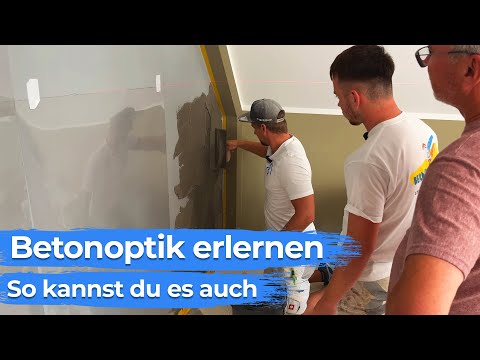 Learn the concrete look - I'll show a plasterer 2022