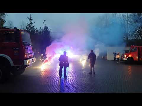 OSP SZOPIENICE powitanie nowego GBA MAN od MOTO TRUCK