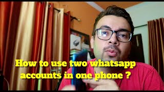 How to use two whatsapp numbers in same Samsung M30s phone ?