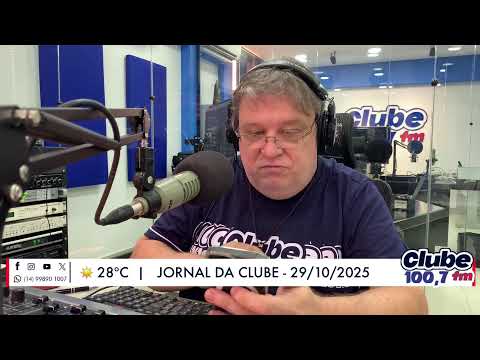 Jornal da Clube - 29/10/2025 - Edição do Almoço