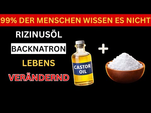 Mix castor oil with baking soda: This CHANGES EVERYTHING!