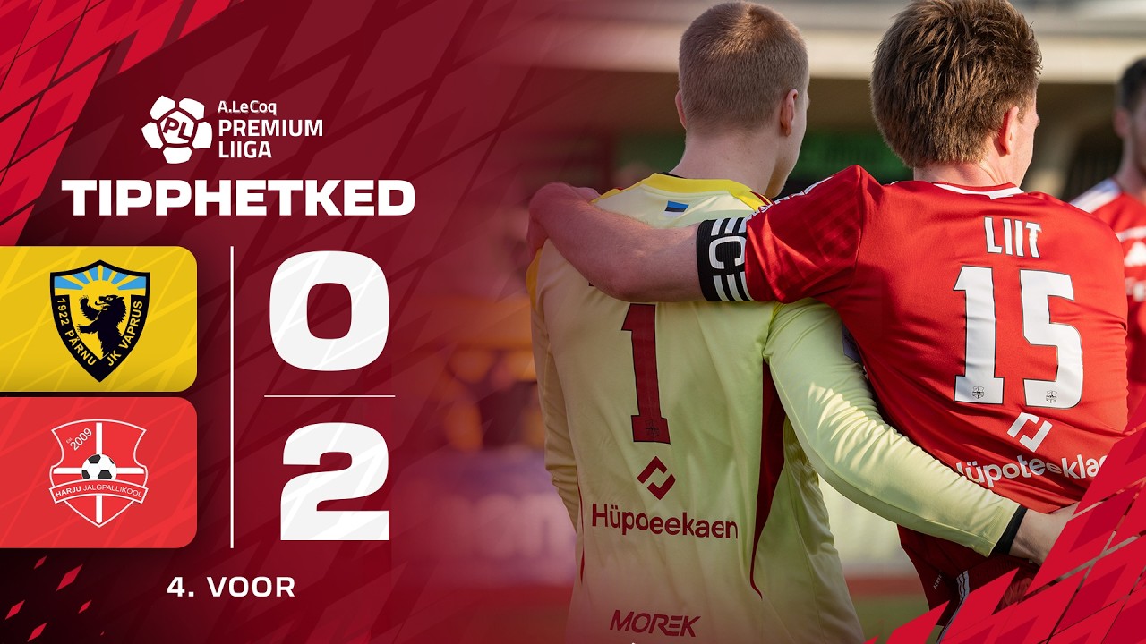 Pärnu JK Vaprus vs Harju Jalgpallikool Highlights