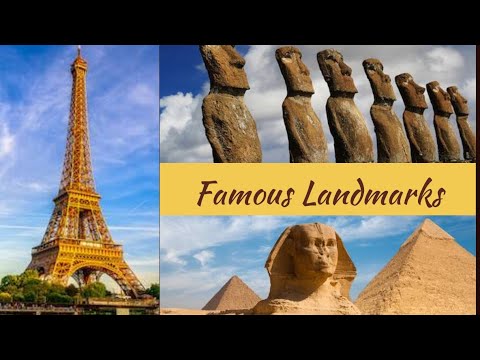 TOP 10 FAMOUS LANDMARKS | CRAZY HOME