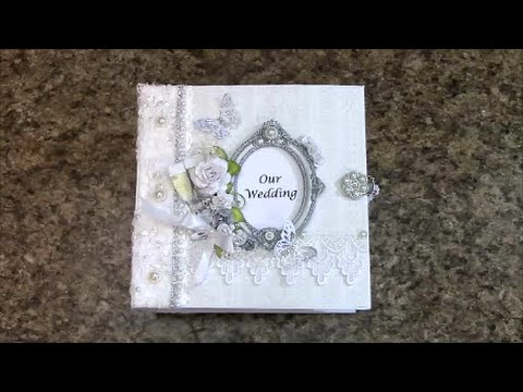 PART 1 TUTORIAL 8 x 8 WEDDING ALBUM  - DESIGNS BY SHELLIE