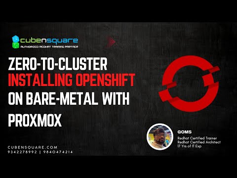 Zero-to-Cluster: Install OpenShift on Bare Metal using Proxmox | Full End-to-End Setup