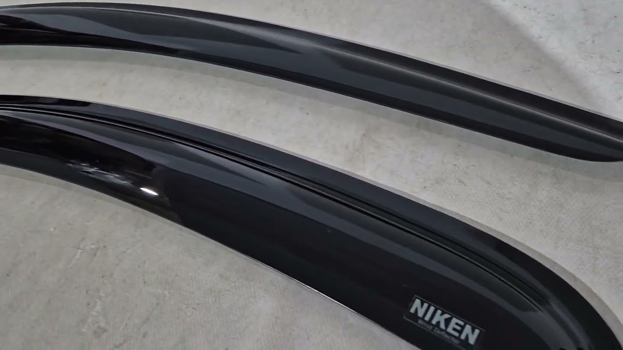 Ветровики на окна (2 шт, Niken) Video 1