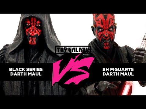 Versus #9 - Star Wars: The Black Series vs SH Figuarts Darth Maul