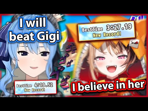 Suisei Acknowledged Gigi As The "Gold Standard" Because of Her Insane Speedrun Time  【HOLOEN】