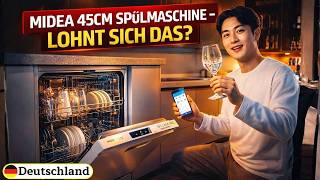 Midea SF 3.45NW PRO: Die beste 45cm Geschirrspülmaschine mit WLAN? (Kompletter Test)