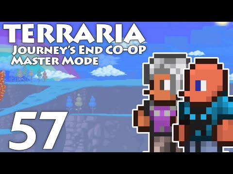 Terraria Master Mode Co-op // Episode 57 - Fishing and Frosty Fun