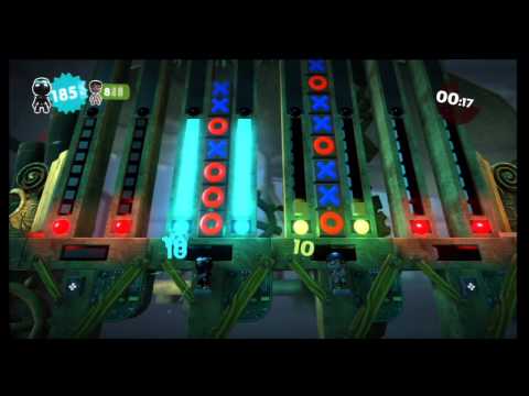 LittleBIGPlanet 2 (720p HD) Walkthrough Part 12 - Block Drop - Versus Level