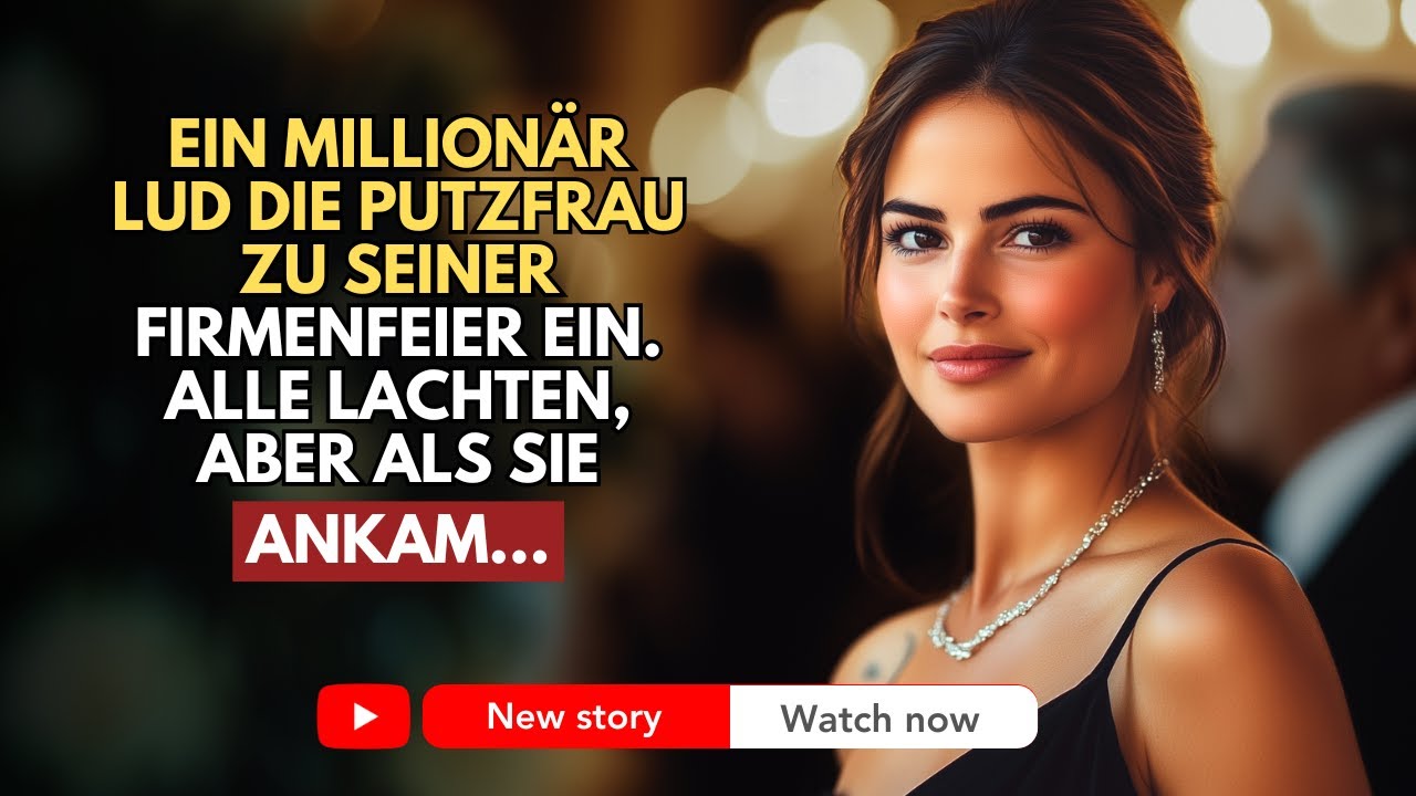 Ein Millionär Lud Die Putzfrau Zu Seiner Firmenfeier Ein; Alle Lachten, Aber Als Sie Ankam…