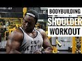 Natural Bodybuilding Shoulder Workout | High Volume & High Intensity