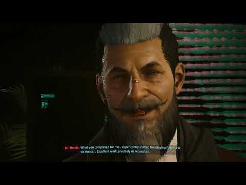 Cyberpunk 2077: Phantom Liberty - Get It Together: Heavy Hearts Club: V Meets Mr Hands Face To Face