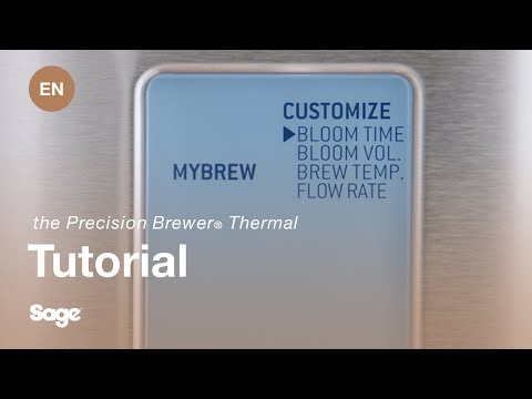 Customising with the My Brew setting