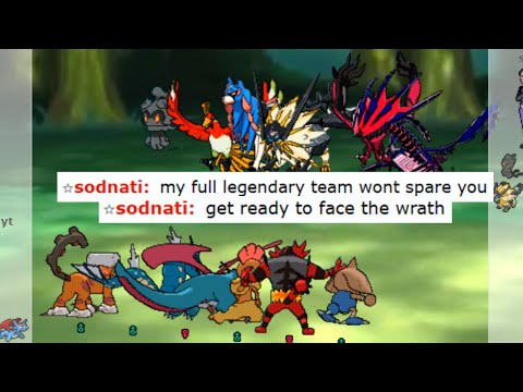 FULL INTIMIDATE ABILITY TEAM MAKES LEGENDARY SPAMMER RAGE QUIT !!