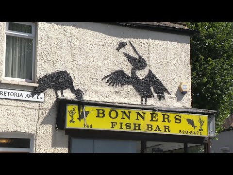 Banksy claims fifth London mural in week | AFP