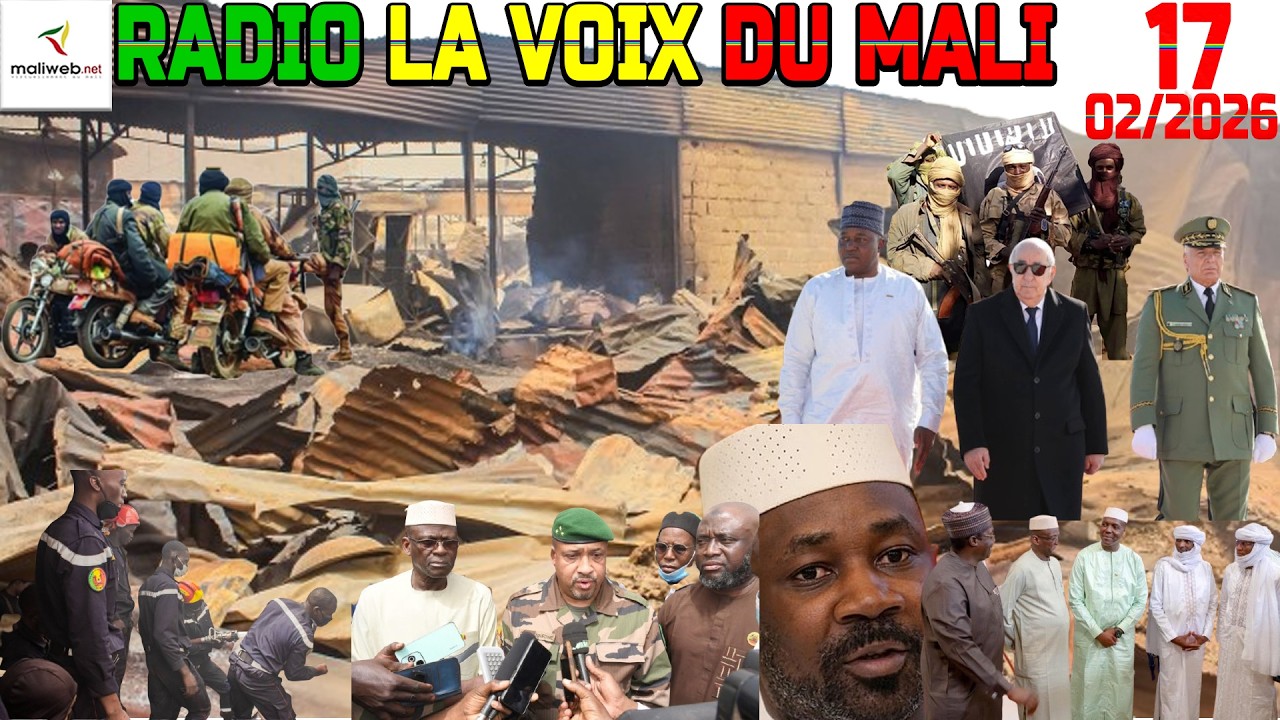 La Revue de Presse de la RADIO LA VOIX DU MALI du 17 Février 2026