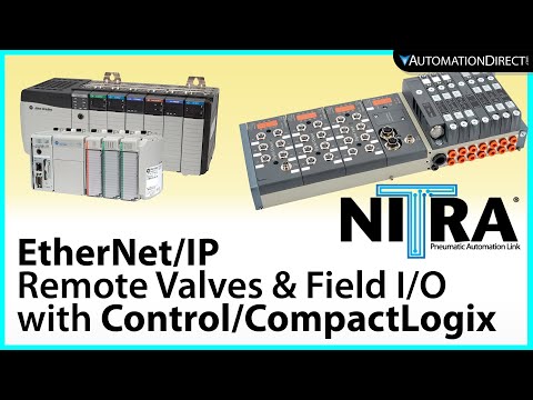 NITRA PAL Integrate with CompactLogix or ControlLogix via EtherNet/IP from AutomationDirect