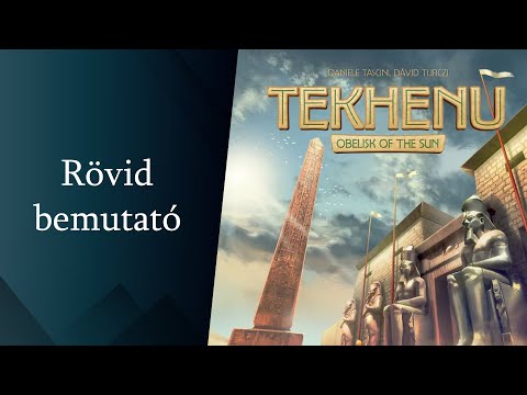 Tekhenu rövid bemutató - Board Game Addicts