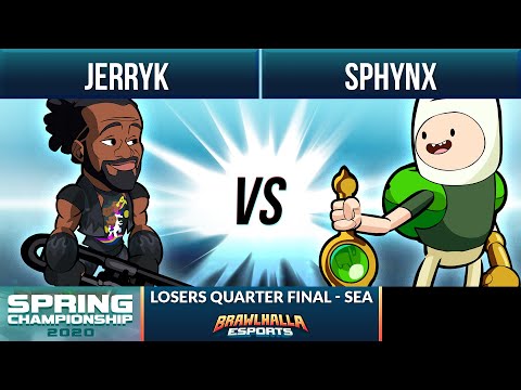 JerryK vs Sphynx - Losers Quarter Final - Spring Championship 2020 - SEA 1v1