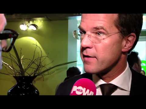 Mark Rutte word slachtoffer van Groningse aardbeving