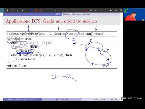 09 - Grafi - 6 - Cicli in grafi non orientati
