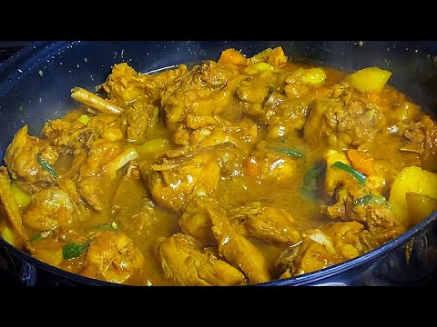 Curried Chicken, flavorful & Delicious