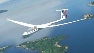 [MSFS2020]東京から静岡までグライダーで飛行！