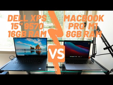 New Macbook Pro 13" M1 VS Dell XPS 15" 9570 For Creatives
