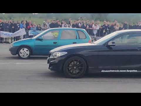 Ponikve streetrace Corsa bimoto vs Bmw 235i
