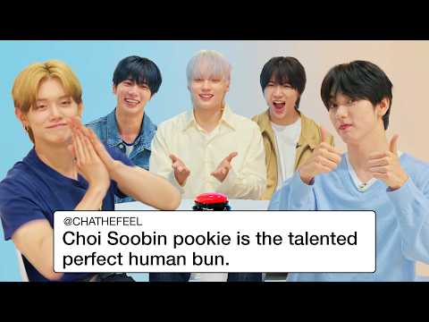TXT Competes in a Compliment Battle | Teen Vogue