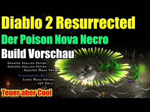 Diablo 2 Resurrected | Der Poison Nova Necro | Build Vorschau